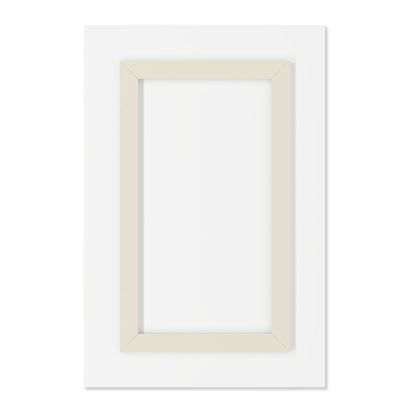 Wolf Heart Moon Acrylic Wall Art – Premium Crystal Print
