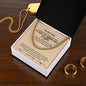 To My Dad Cuban Link Chain – Meaningful Gift for Father with Message Card