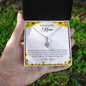 To An Incredible Mom | Alluring Beauty Ribbon Necklace