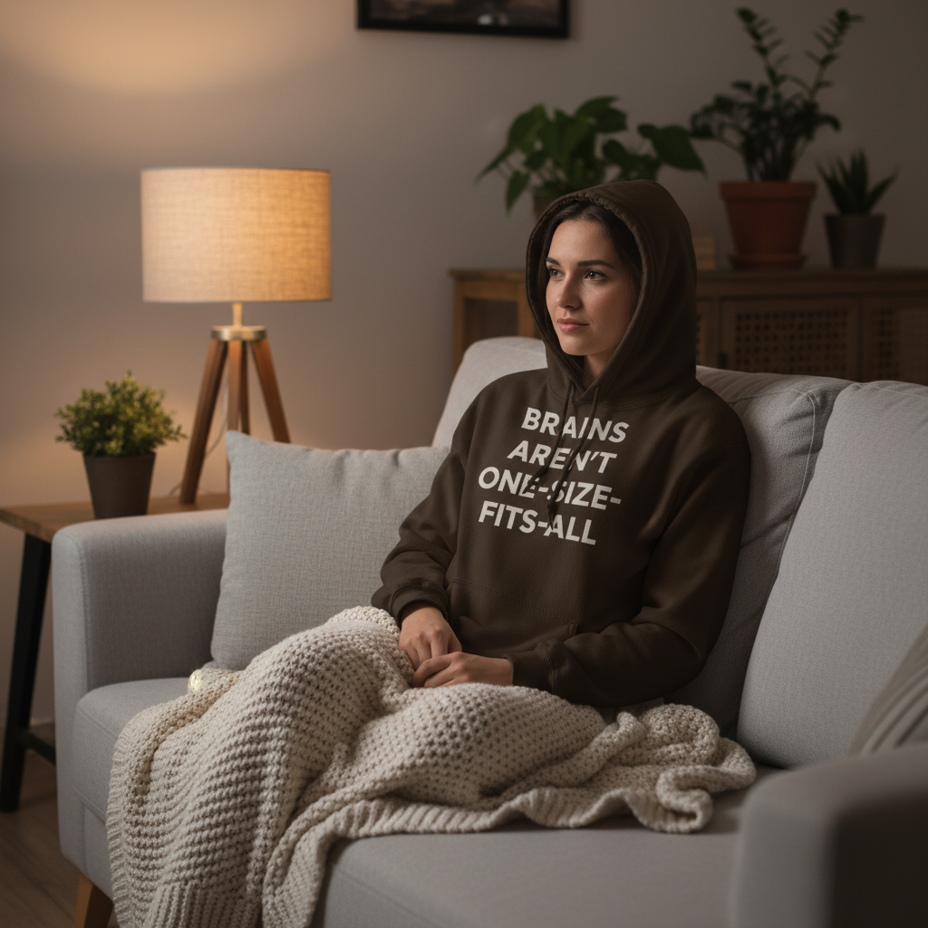 Dark Chocolate — Cozy Living Room